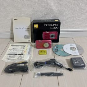 ニコン Nikon COOLPIX S3300 ストロベリーピンク デジカメ
