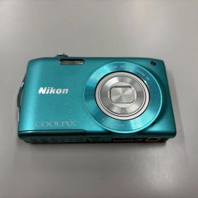 a1 外装美品 Nikon ニコン COOLPIX S3300 クールピクス ミントグリーン デジカメ