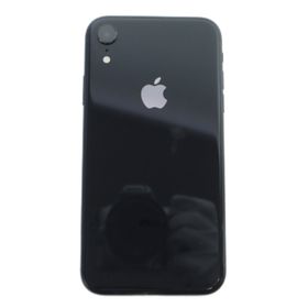 アップル(Apple)のドコモ SIMフリー iPhoneXR 128GB MT0G2J/A 本体 黒(スマートフォン本体)