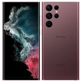 【中古】Bランク【やや傷や汚れあり】 SIMフリー SC-52C SAMSUNG Galaxy S22 Ultra バーガンディ 元docomo版 利用制限—(白ロム) 送料無料