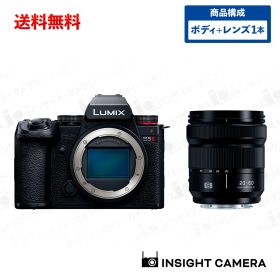 パナソニック DC-S5M2 LUMIX S5M2 ボディ ブラック + 標準ズームレンズセット LUMIX S 20-60mm F3.5-5.6 ブラック ルミックス Panasonic（出荷後転送不可）