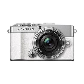 中古 １年保証 美品 OLYMPUS PEN E-P7 14-42mm EZレンズキット ホワイト