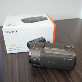 SONY 4K ビデオカメラ FDR-AX45A 本体