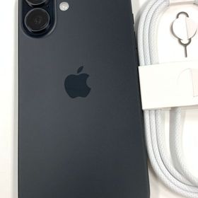 【モバイルBOX】新品同様 電池100%SIMフリー iPhone16 128GB Black