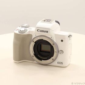 〔中古〕Canon(キヤノン) EOS Kiss M ホワイト〔269-ud〕