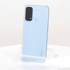 〔中古〕OPPO(オッポ) OPPO Reno5 A 128GB アイスブルー A101OP Y!mobile SIMフリー〔349-ud〕