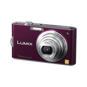 パナソニック デジタルカメラ ルミックス ノーブルバイオレットDMC-FX66-V(中古品)