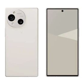 シャープ(SHARP) AQUOS R10 256GB SH-M31A W カシミヤホワイト 6.5型 12GB/256GB SIMフリースマートフォン