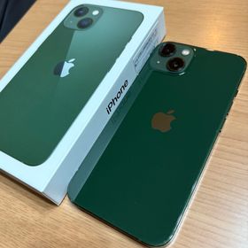 アップル(Apple)のiPhone 13 256GB グリーンSIMフリー 動作確認済(スマートフォン本体)