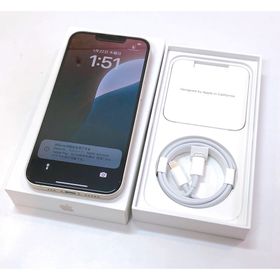 アップル(Apple)の【3481】アップル iPhone 13 128GB スターライト SIMフリー(スマートフォン本体)