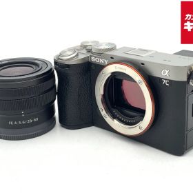 【中古】 【並品】 ソニー α7C II ズームレンズキット シルバー [ILCE-7CM2L S]