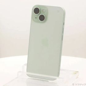 ソフマップ 〔中古品〕 iPhone15 128GB グリーン MTMM3J／A SIMフリー【258】