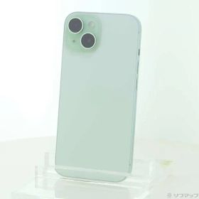 ソフマップ 〔中古品〕 iPhone15 256GB グリーン MTMT3J／A SIMフリー【276】