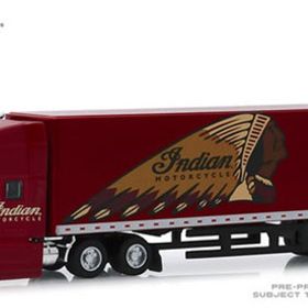 1/64 2019 Mack Anthem 18 Wheeler Tractor-Trailer - Indian Motorcycle “America’s First Motorcycle Company”