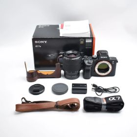B#10981 SONY(ソニー) フルサイズ ミラーレス一眼カメラ α7III ズームレンズキット(同梱レンズ:SEL2870) ブラック ILCE-7M3K