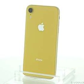 〔中古品〕 iPhoneXR 128GB イエロー MT0Q2J／A SIMフリー ［6.1インチ液晶／Apple A12］〔中古品〕 iPhoneXR 128GB イエロー MT0Q2J／A SIMフリー ［6.1インチ液晶／Apple A12］