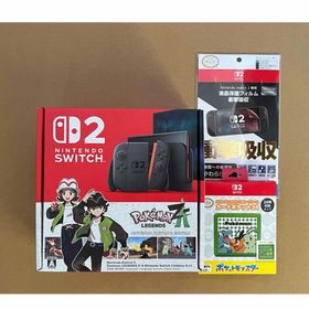 ニンテンドースイッチ(Nintendo Switch)の新品未開封★Switch2 任天堂スイッチ2 ポケモン同梱版 ホリデーセット(家庭用ゲーム機本体)