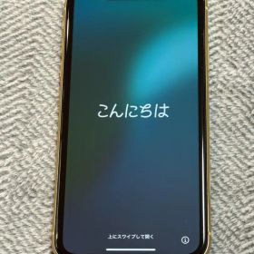 iPhone XR 128GB SIMフリー 初期化済み バッテリー77%