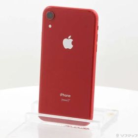 ソフマップ 〔中古品〕 iPhoneXR 128GB プロダクトレッド MT0N2J／A SIMフリー【262】