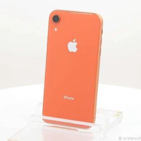 ソフマップ 〔中古品〕 iPhoneXR 256GB コーラル MT102J／A SIMフリー【295】