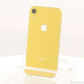 ソフマップ 〔中古品〕 iPhoneXR 256GB イエロー MT0Y2J／A SIMフリー【344】