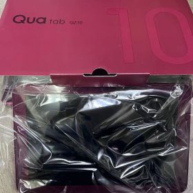 新品未使用 Qua tab qz10 ボルドー レッド au