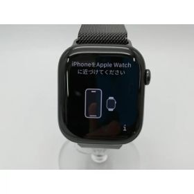 【中古】Apple Apple Watch Series10 46mm Cellular スレートチタニウムケース/スレートミラネーゼループ (M/L) MWYW3J/A【鹿児島中町】保証期間1ヶ月【ランクB】