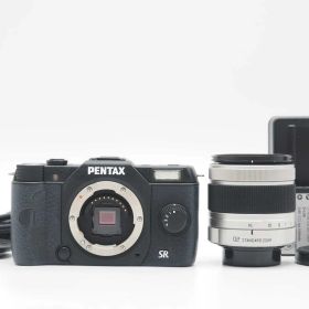 ペンタックス Pentax Q10 Black 12.4MP 02 Standard Lens Kit 3250 shots [美品] #Z5803A
