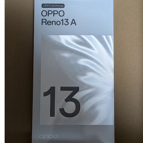 オッポ(OPPO)のOPPO Reno13 A ルミナスネイビー OPG05 SIMフリー(スマートフォン本体)