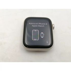 【中古】Apple Apple Watch SE2 44mm GPS スターライトアルミニウムケース/オリーブグレイ ブラックNikeスポーツバンド MNLA3J/A + MPH73FE/A【ECセンター】保証期間1ヶ月【ランクC】