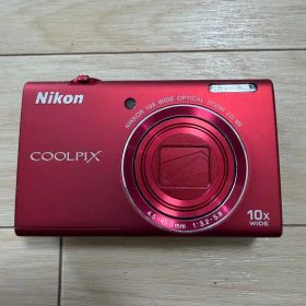 Nikon COOLPIX S6200 レッド コンパクトデジタルカメラ