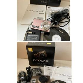 D①【ジャンク】Nikon COOLPIX S620、S6000 セット
