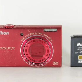 NIKON ニコン COOLPIX S6200 レッド 22002751 #20750