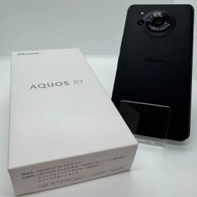訳あり未使用品 Docomo AQUOS R7 SH-52C ブラック Android【管理番号：B1013】