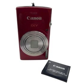 186000 動作未確認 canon キャノン コンパクトデジタルカメラ レッド HD IXY180