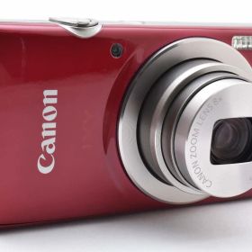 キヤノン IXY 180 レッド SDHC カード コンパクトデジタルカメラ 英語［極美品］