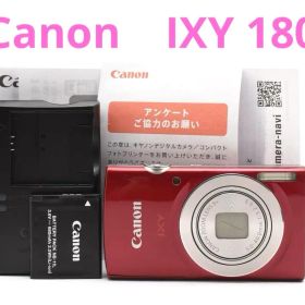 【美品】Canon IXY 180 レッド #C6