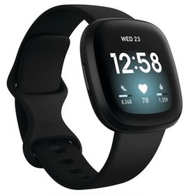 Fitbit Versa 3 FB511BKBK-FRCJK [ブラック/ブラック]