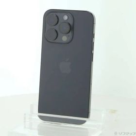 ソフマップ 〔中古品〕 iPhone15 Pro 512GB ブラックチタニウム MTUH3J／A SIMフリー【269】