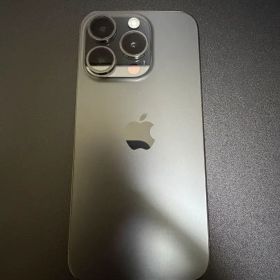 【美品】iPhone 15 Pro 256GB ブラックチタニウム SIMフリー