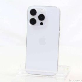 ソフマップ 〔中古品〕 iPhone15 Pro 128GB ホワイトチタニウム MTU83J／A SIMフリー【297】