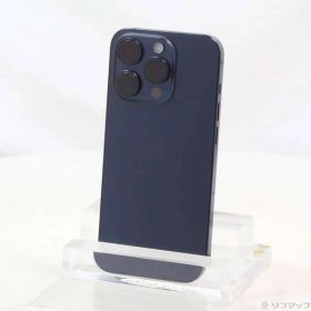 ソフマップ 〔中古品〕 iPhone15 Pro 128GB ブルーチタニウム MTUA3J／A SIMフリー【262】