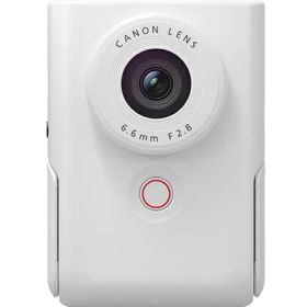 【送料無料】Canon 7001C001 ビデオカメラ PowerShot V10 WH（ホワイト）【在庫目安:僅少】