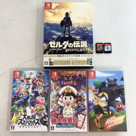【6点】Nintendo Switch ソフト まとめ売り 任天堂 スイッチ ゼルダの伝説 スマッシュブラザーズ 桃太郎電鉄 リングフィット ポケットモンスター ソード スプラトゥーン 2