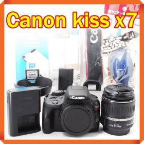 シャッター数3221回 Canon EOS kiss x7 シングルレンズセット