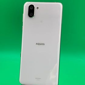 ★本体美品 AQUOS R3 128GB プラチナホワイト KDDI ○