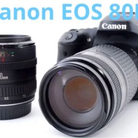 キャノン Canon EOS 80D標準&望遠ダブルレンズセット