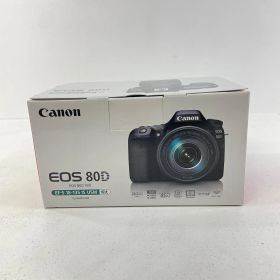 【尾張小牧店】 中古 CANON | キャノン デジタルカメラ EOS 80D EF-S18-135 IS USM レンズキット【405】