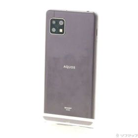 ソフマップ 〔中古品〕 AQUOS sense5G 64GB ブラック SHG03 auロック解除SIMフリー【295】