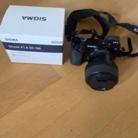 SONY α6000 SIGMA 30mm F1.4 DC DN レンズ付き